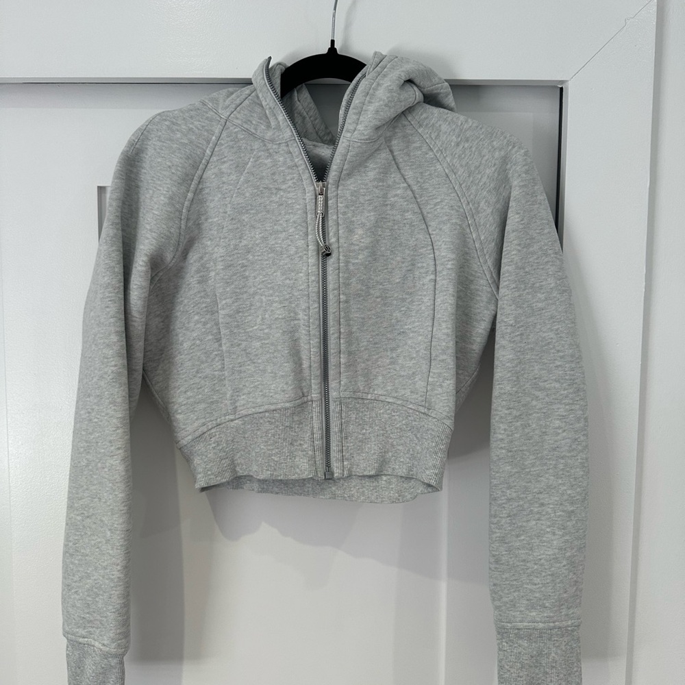 lululemon athletica Gray Hoodie Jacket